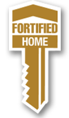 Gold Fortified Home Icon